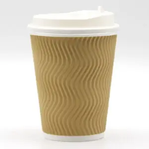 16 oz DW Embossed Ripple Karton Bardak