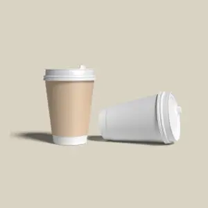 8 oz Double Wall Karton Bardak
